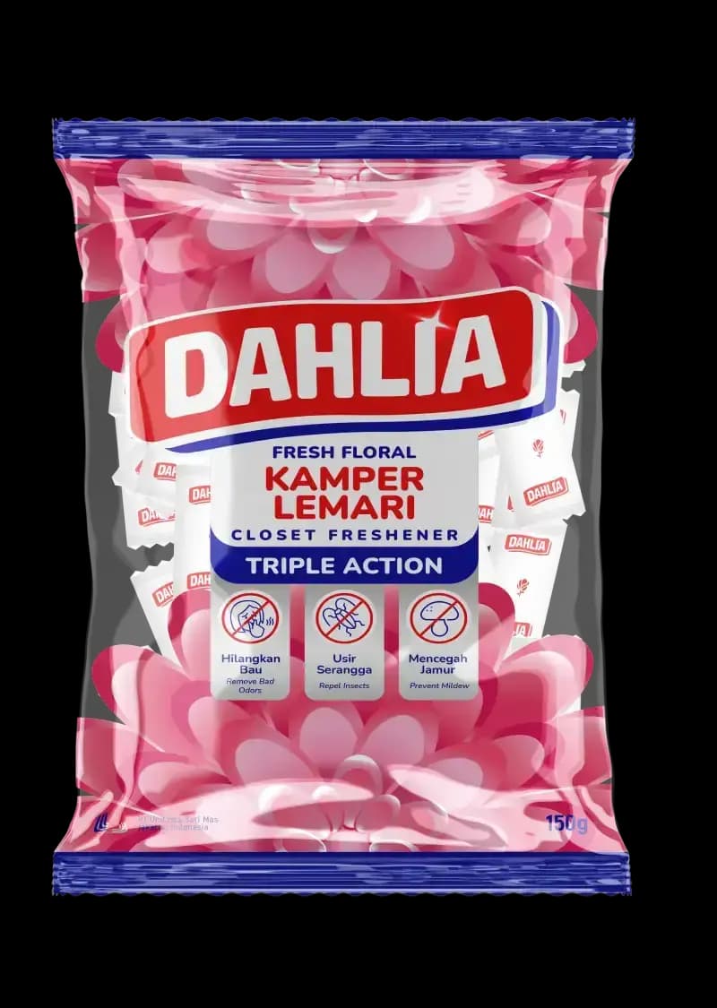 Dahlia Kamper Lemari Fresh Floral 150 gr – 1