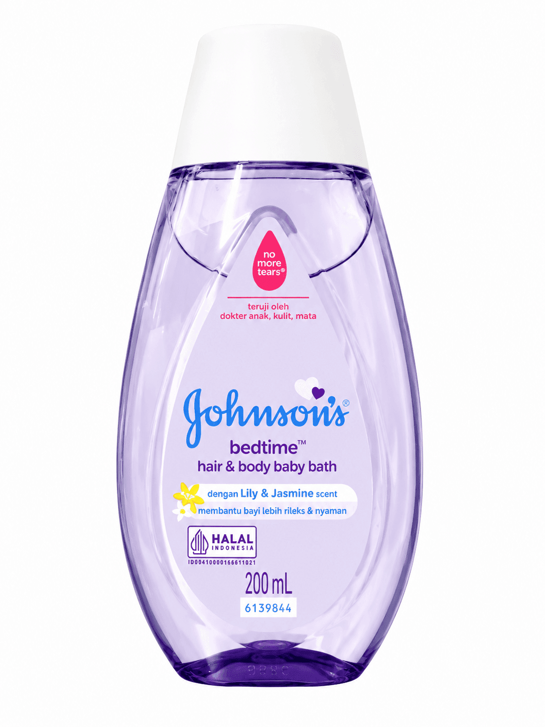 Johnson's Baby Bedtime Bath Botol 200 ml – 1