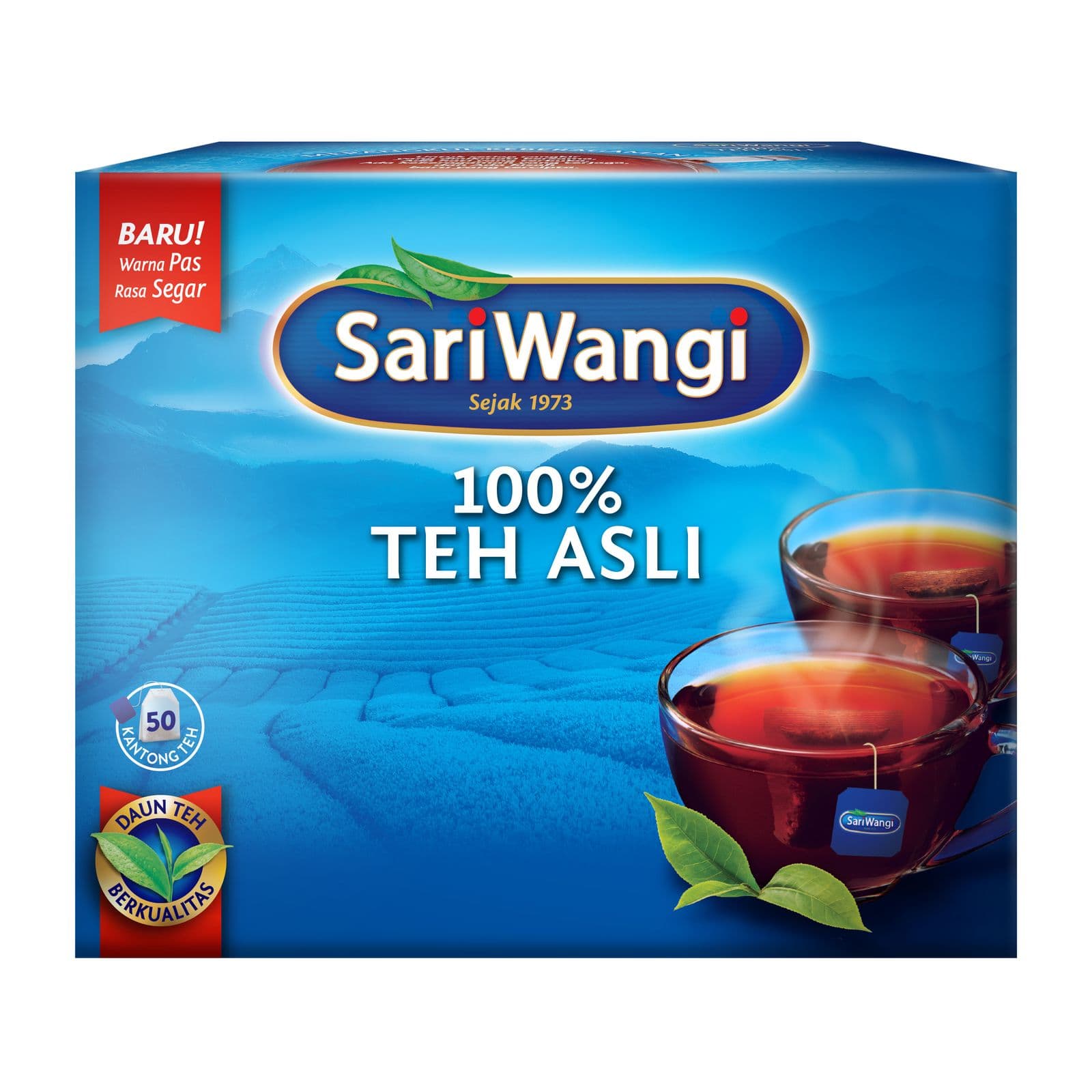 Sariwangi Teh Celup Asli 1,85 gr X 50 Pcs – 1