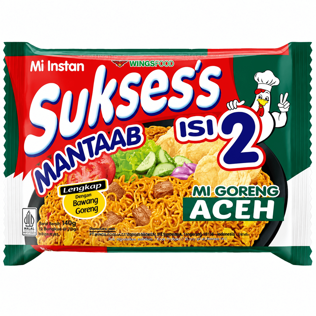 Sukses Mie Goreng Aceh 140 gr – 1