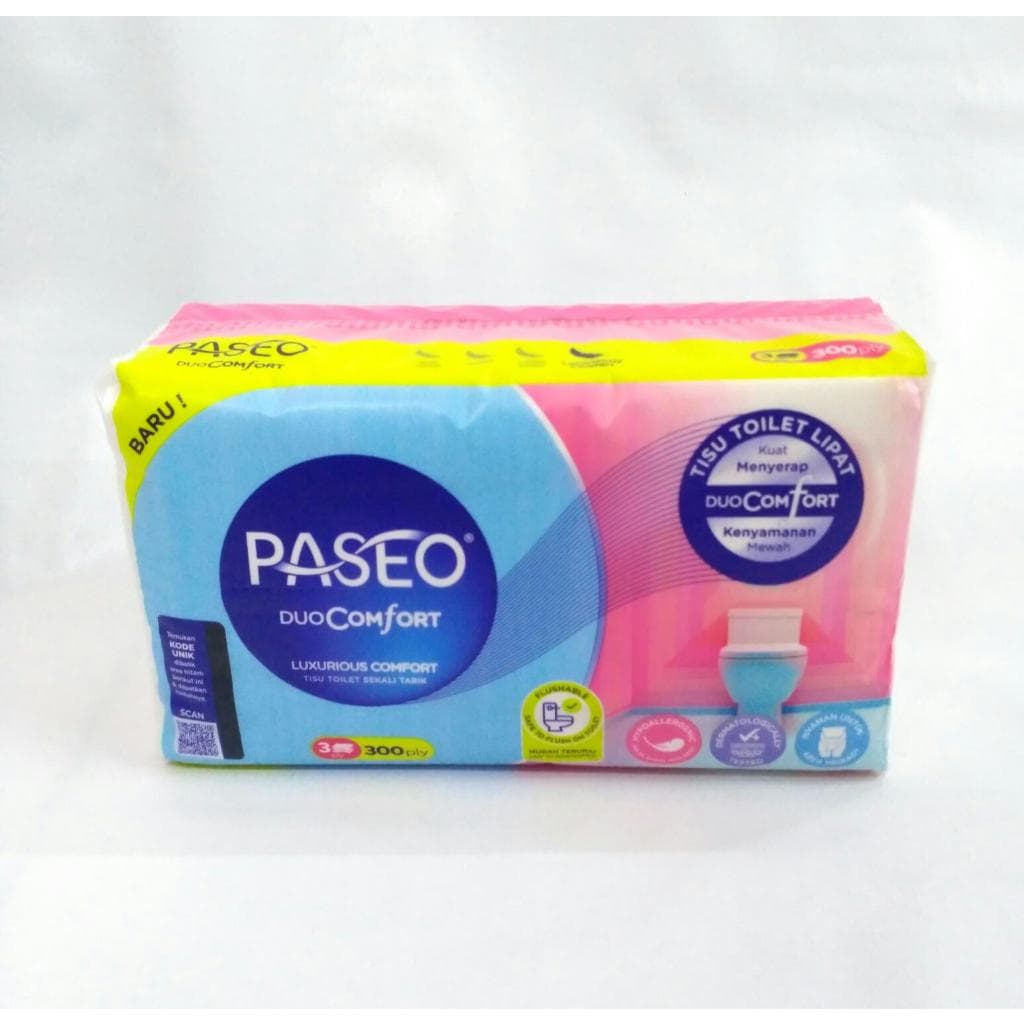 Paseo Tissue Toilet Deo Comfort Family Pack 300 Lembar – 1