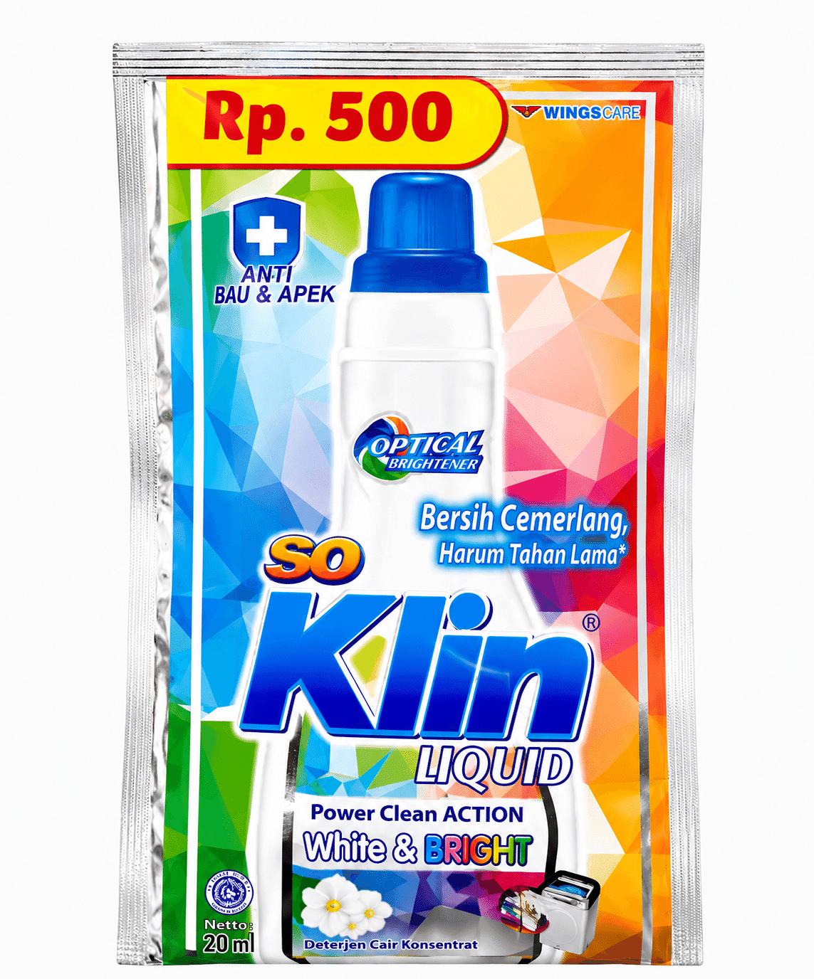 So Klin Liquid White Bright Saset 6x20 ml – 1