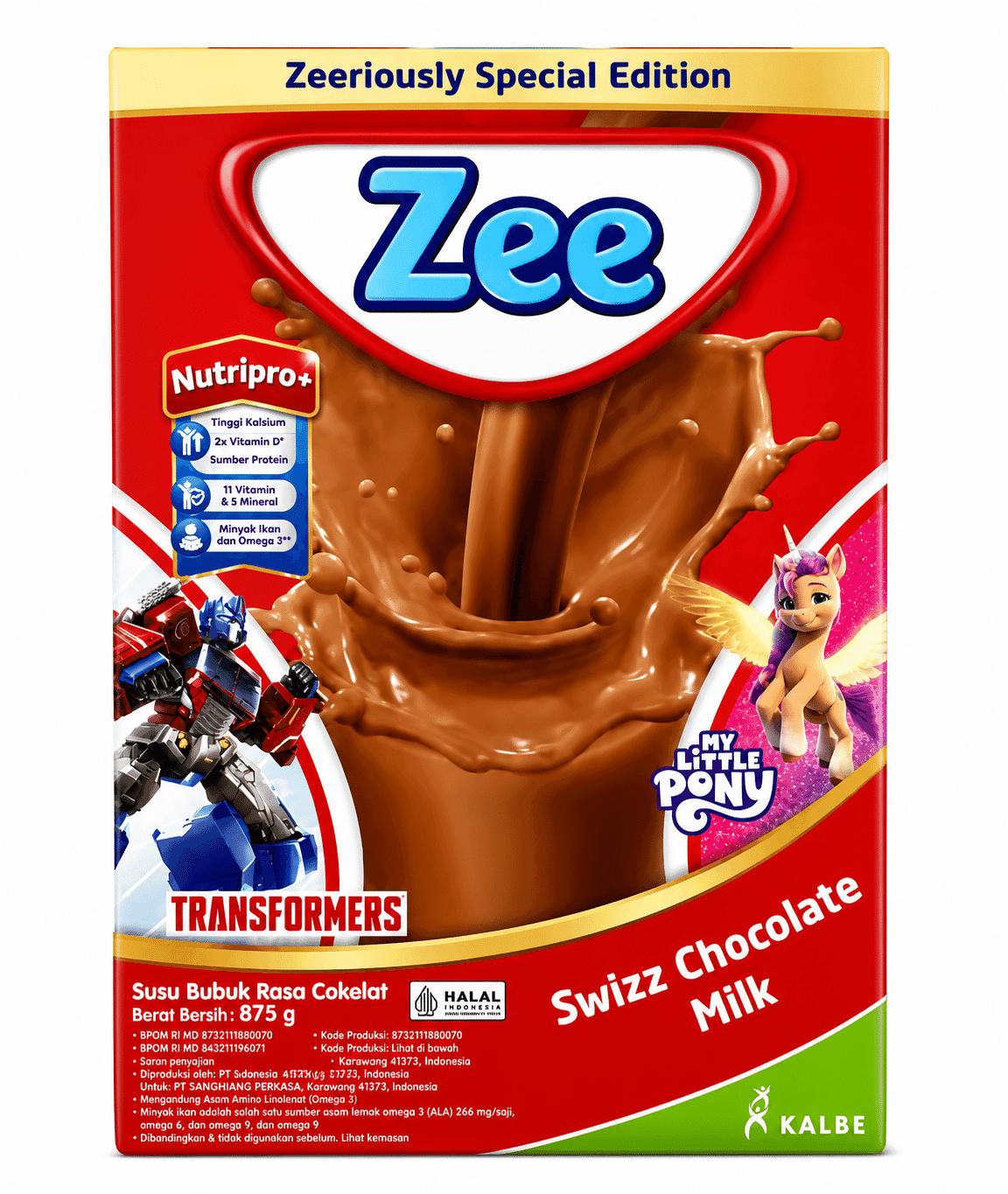 Zee Reguler Swiss Cokelat 875 gr – 1