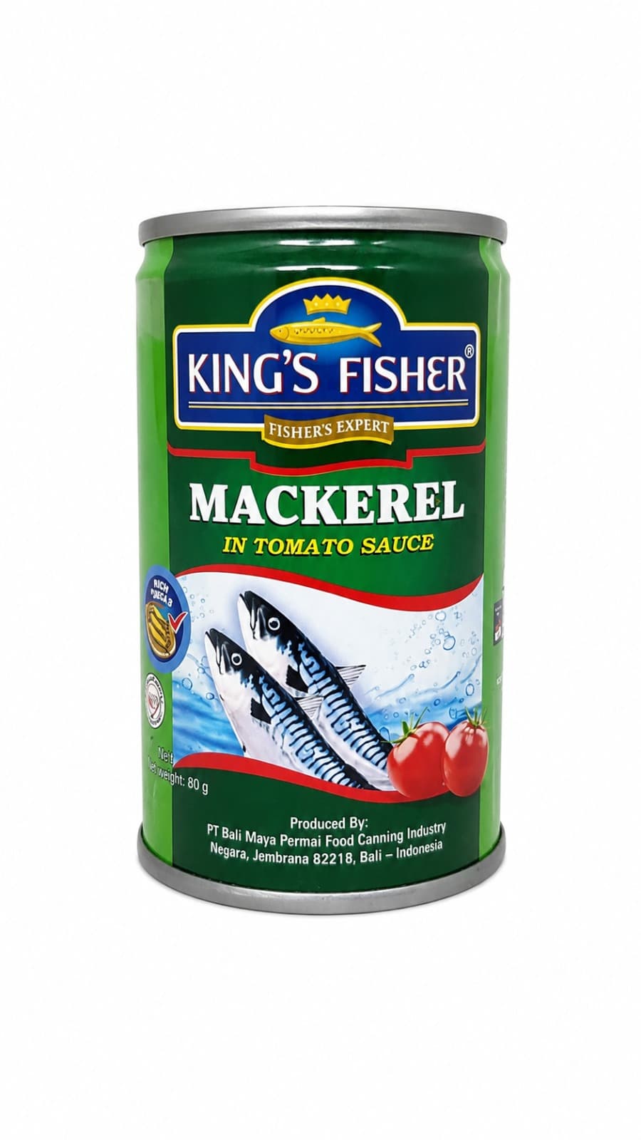 Kings Fisher Makerel Tomat 155 gr – 1