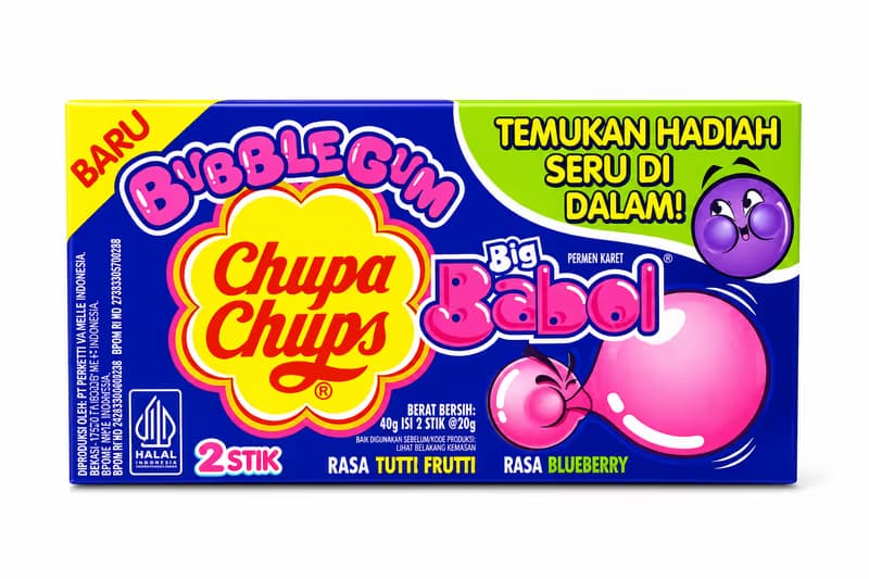 Big Babol Multipack Rasa Tutti Frutti Blueberry 40 gr – 1