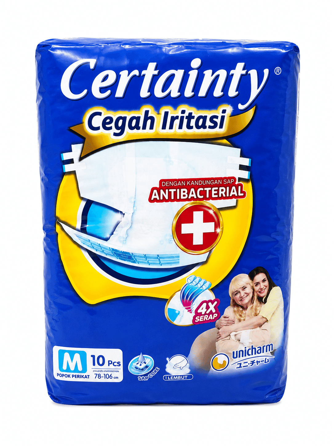 Certainty Popok Perekat Ukuran M isi 10 – 1