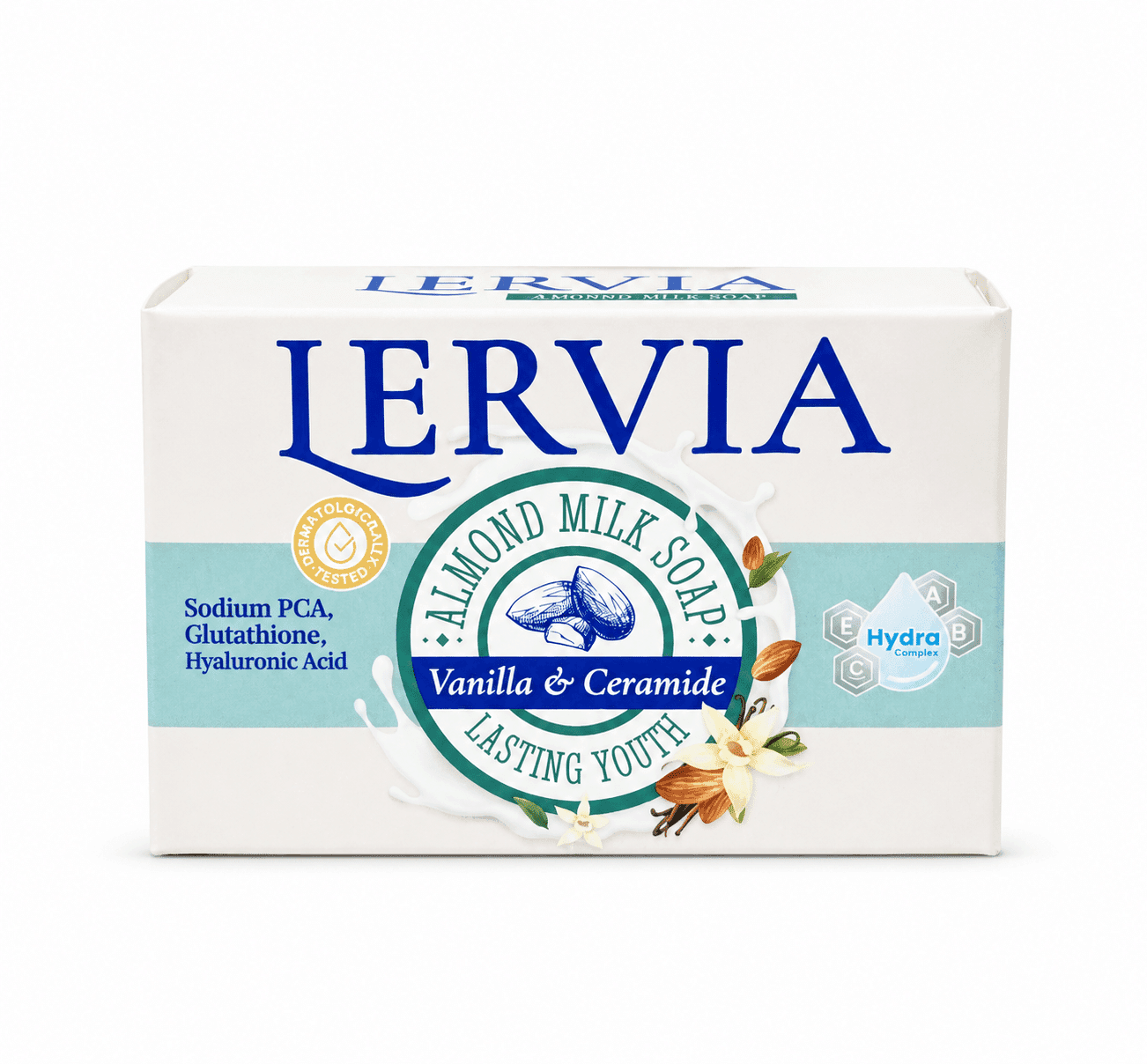 Lervia Almond Milk Soap Vanilla & Ceramide 80 gr – 1