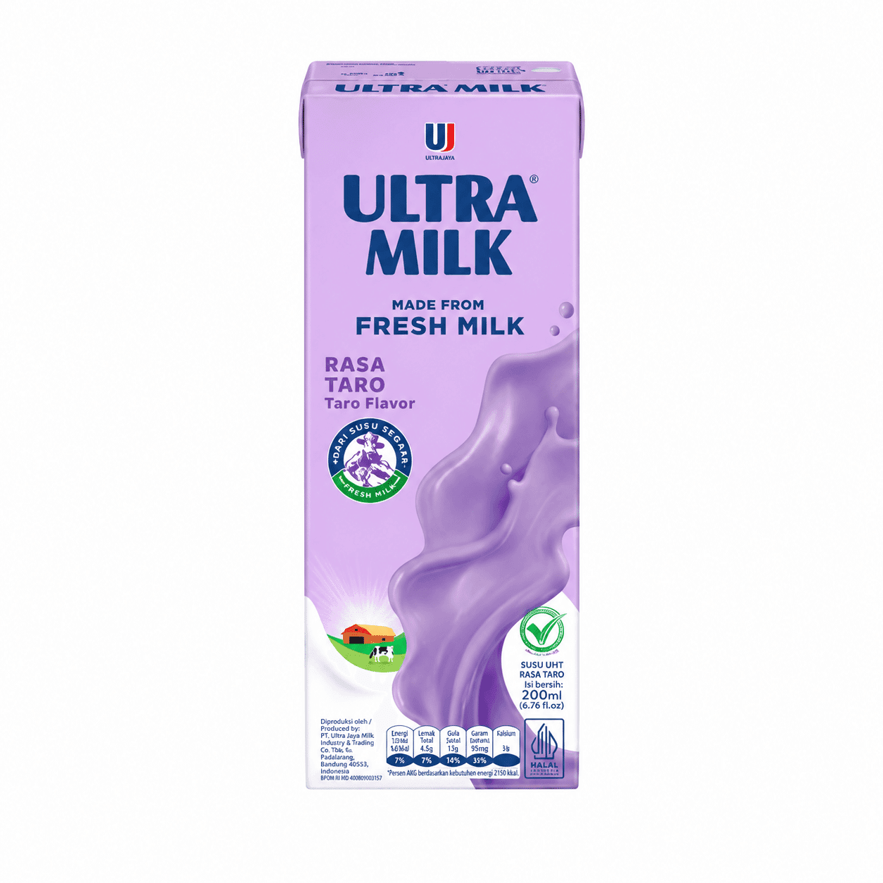 Ultra Susu Uht Taro 200 ml – 1