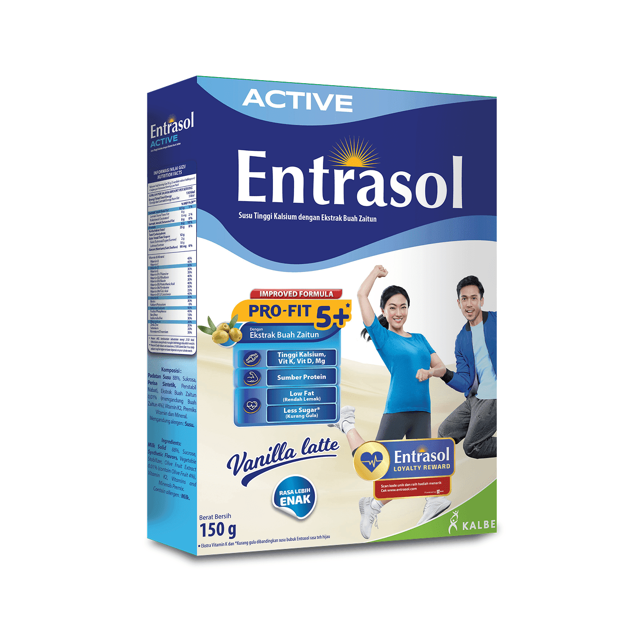 Entrasol Active Vanilla Latte 150 gr – 1