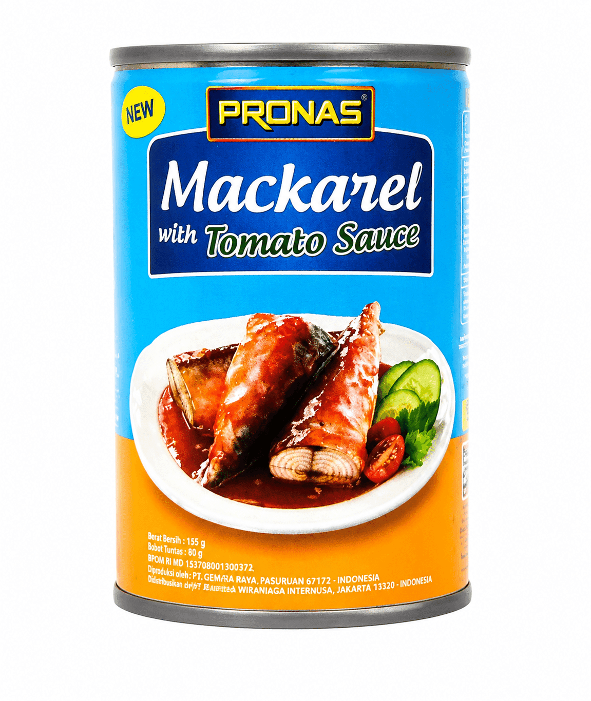 Pronas Mackerel Saus Tomat 155 gr – 1