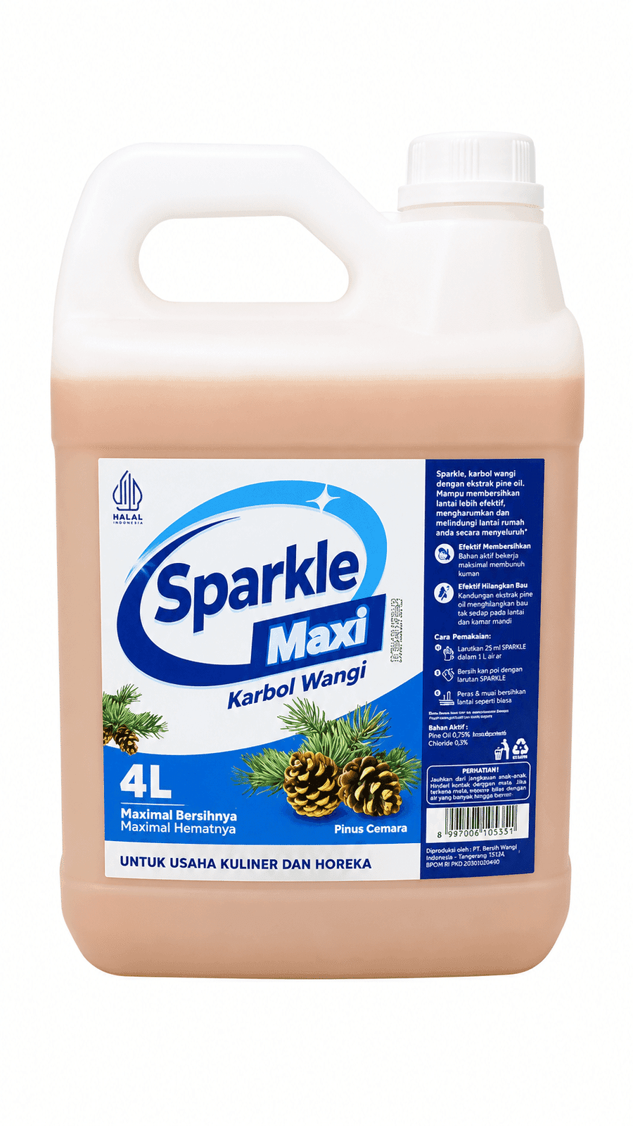 Sparkle Maxi Pembersih Lantai Pinus 4 l – 1