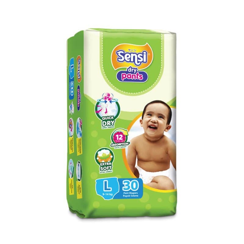 Sensi Popok Celana Reguler Ukuran L Isi 30 pcs – 1