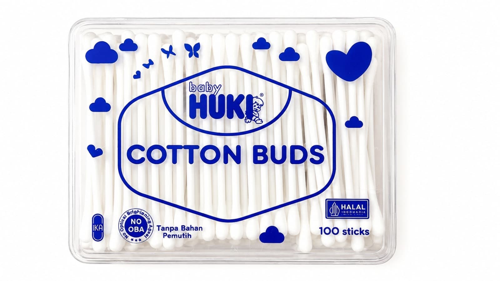 Huki Cotton Bud Pure  100 pcs – 1