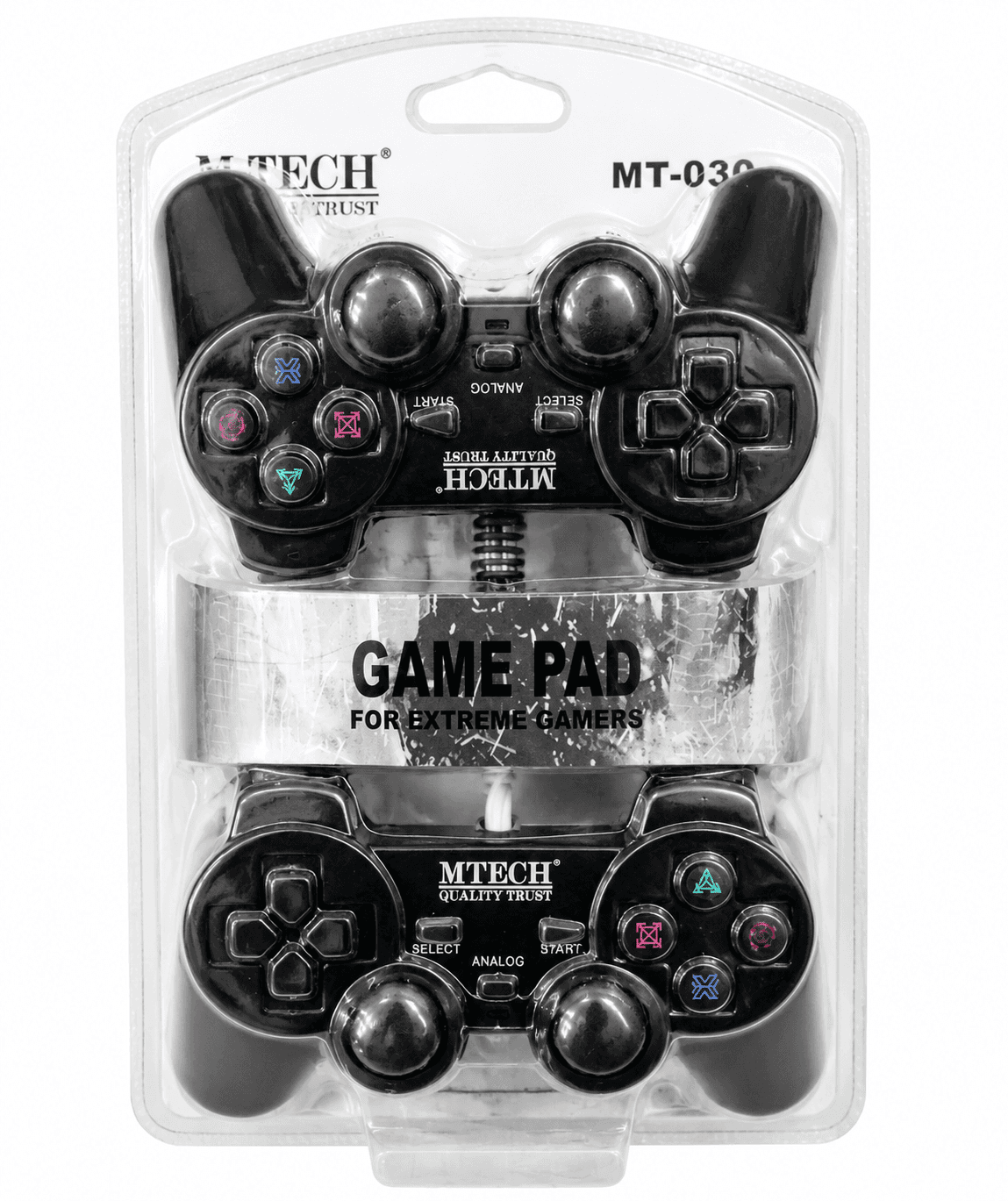 M-Tech Gamepad Double Gtr Hitam – 1