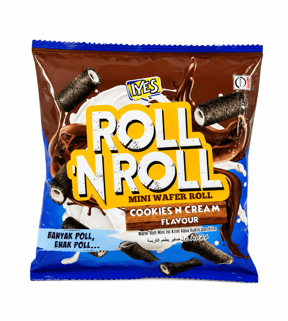 Iyes Roll N Roll Cookies N Cream 25 gr – 1