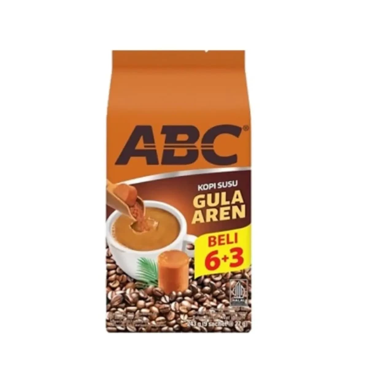 Abc Coffee Susu Gula Aren 6+3 Sachet x 27 gr – 1