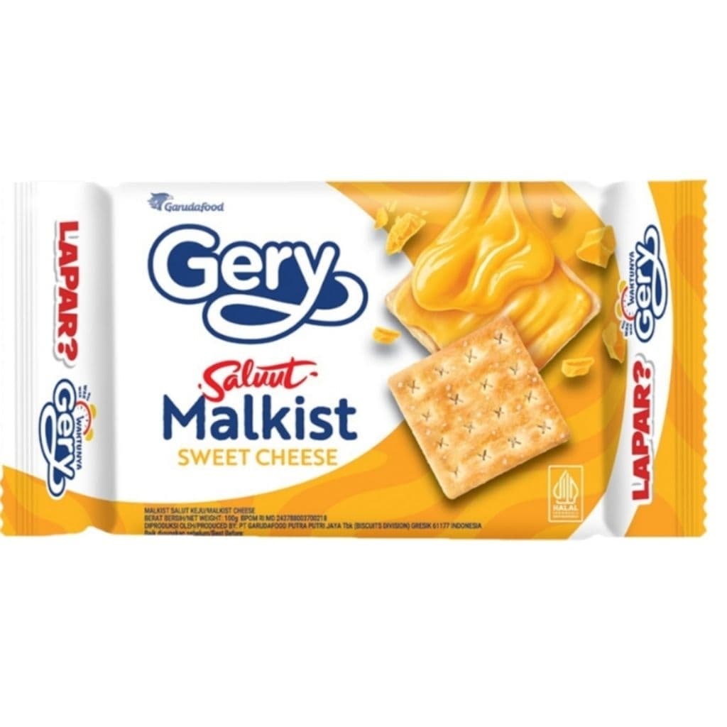 Gery Saluut Malkist Sweet Keju 100 gr – 1