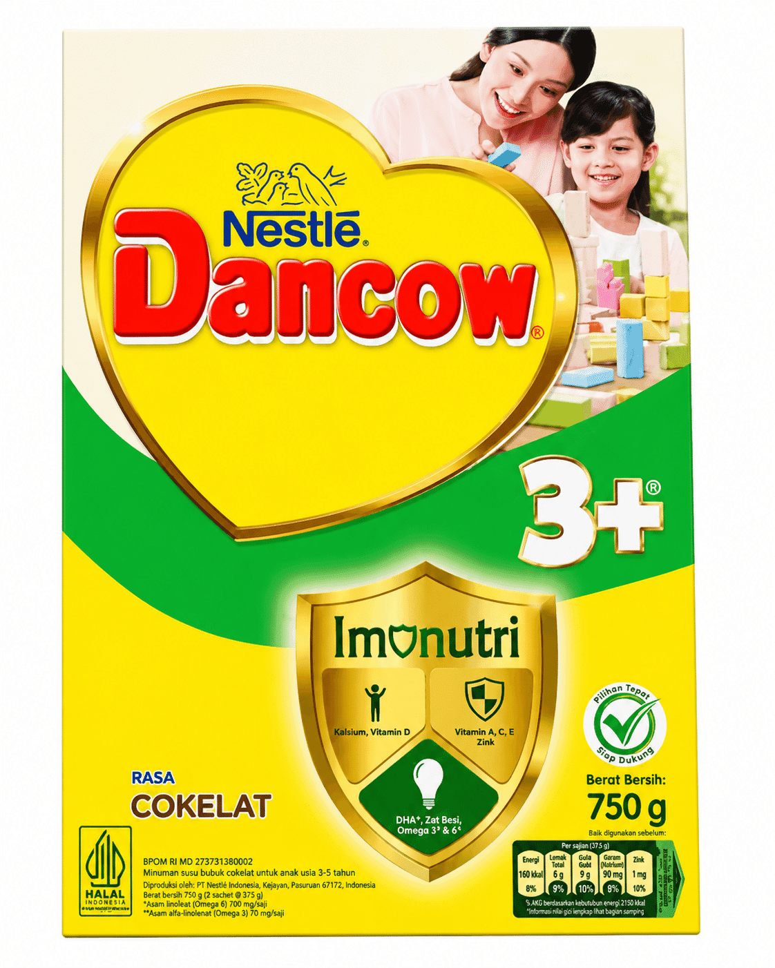 Dancow Balita 1+ coklat 750 gram – 1