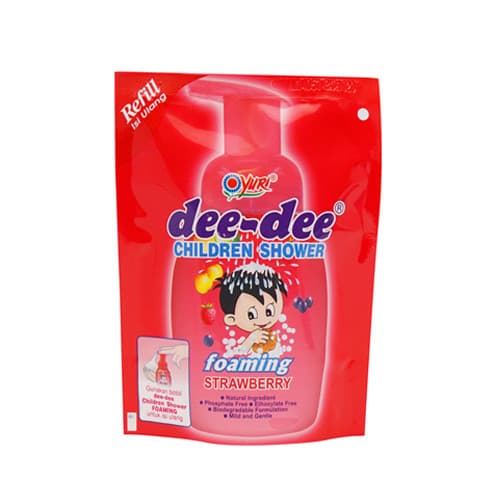 Dee Dee Sabun Mandi Busa Strawberry Pouch 200 ml – 1