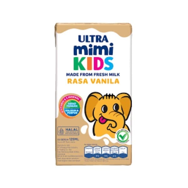 Ultra Mimi Susu Uht Vanila 125 ml – 1