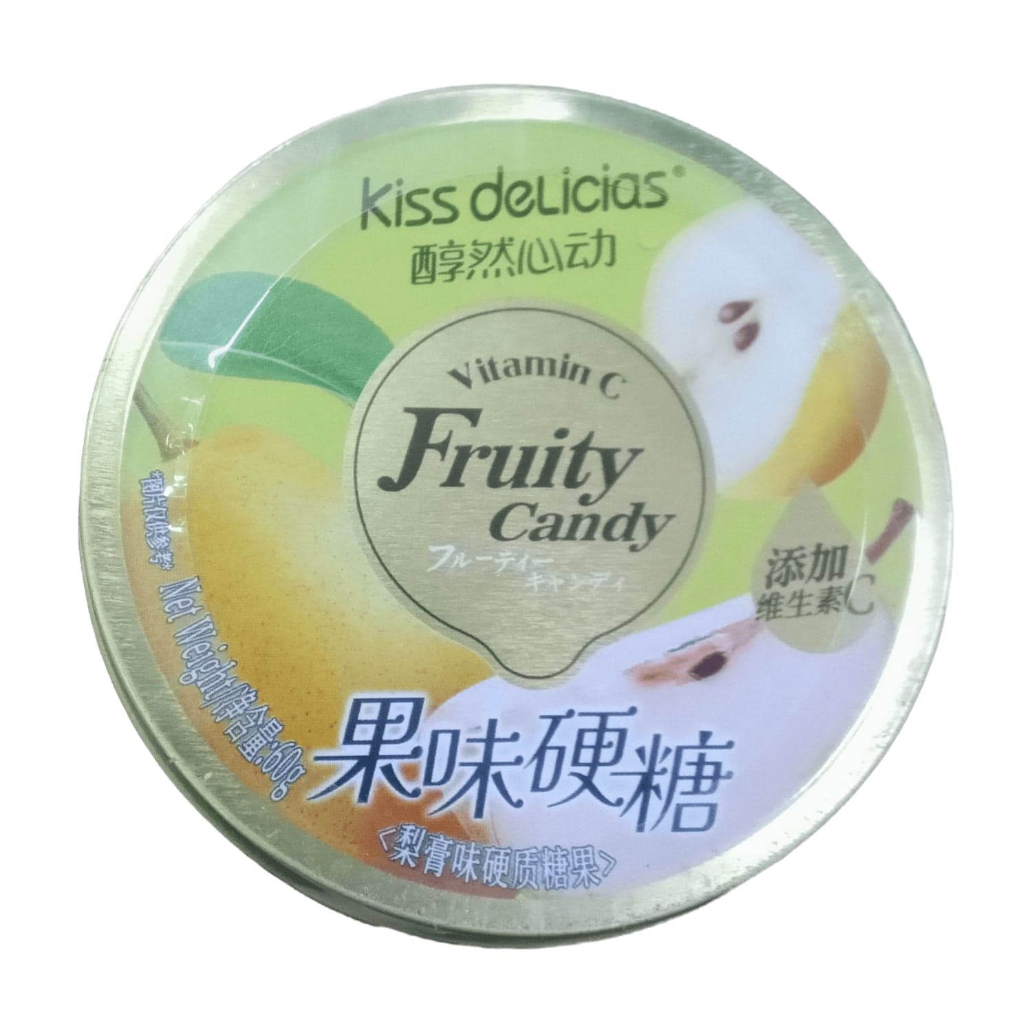 Kisdelicias Permen Buah Rasa Pir 60 gr – 1