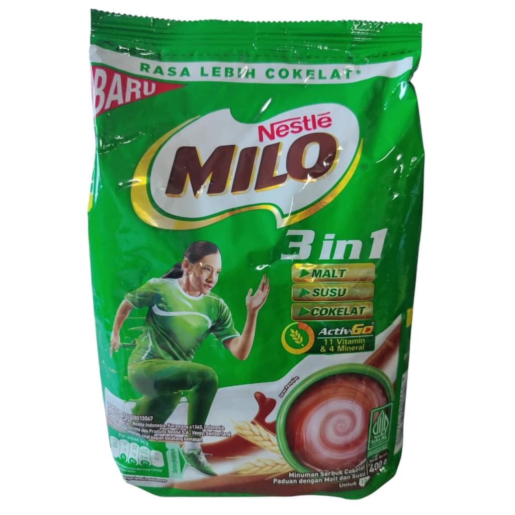 Milo 3in1 Activ Go Pouch 400 gr – 1