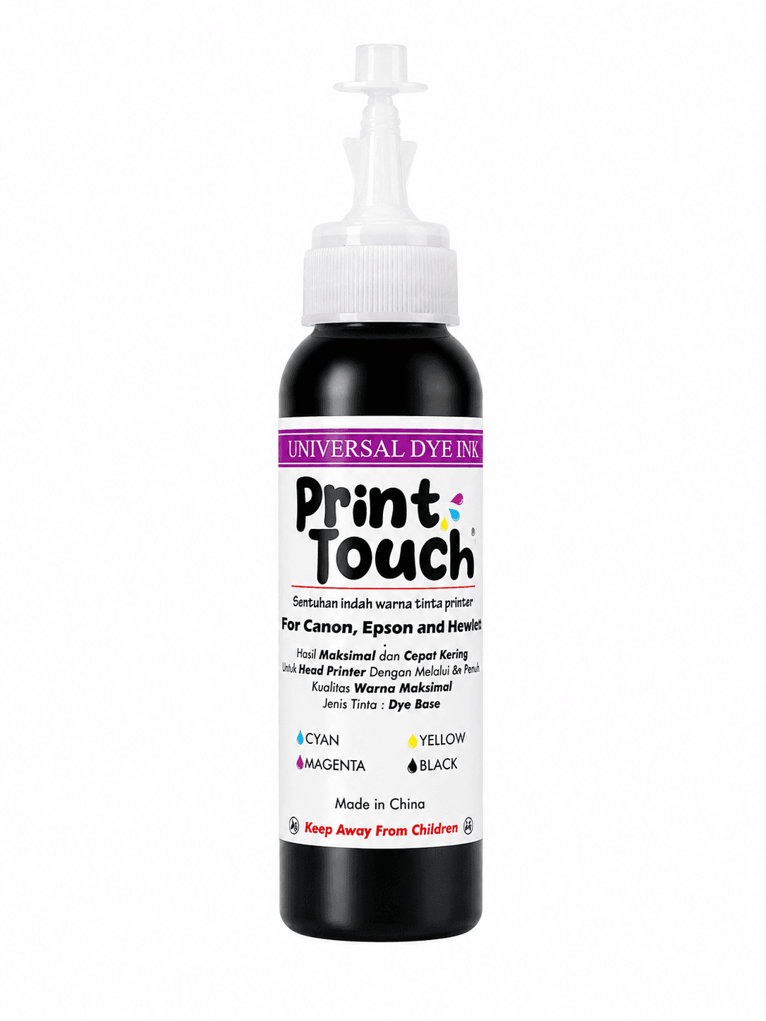 Print Touch Tinta Printer Hitam 100 ml – 1