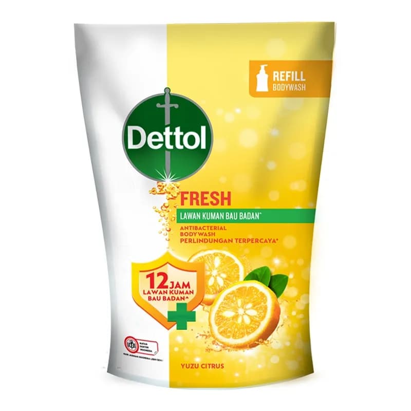Dettol Sabun Mandi Cair Fresh Refill 370 gr – 1