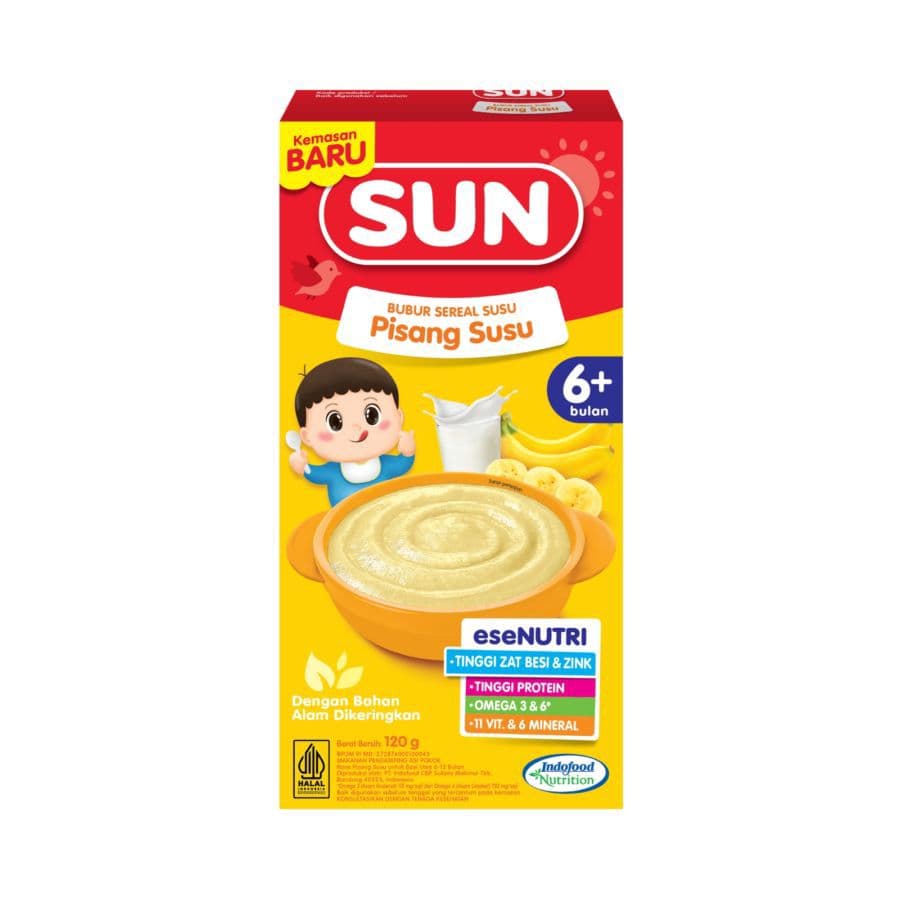 Sun Bubur Sereal Pisang 120 gr – 1