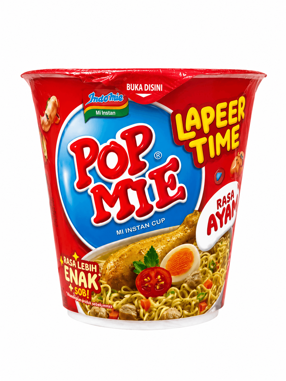 Pop Mie Rasa Ayam Lapeer Time Cup 75 gr – 1
