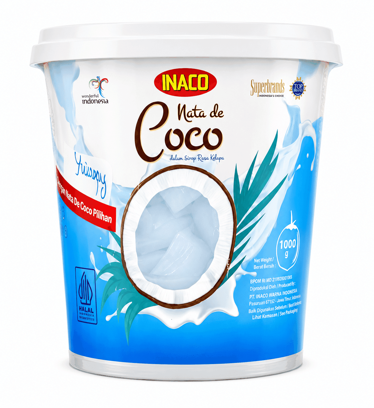 Inaco Nata De Coco Crispy 200 gr – 1