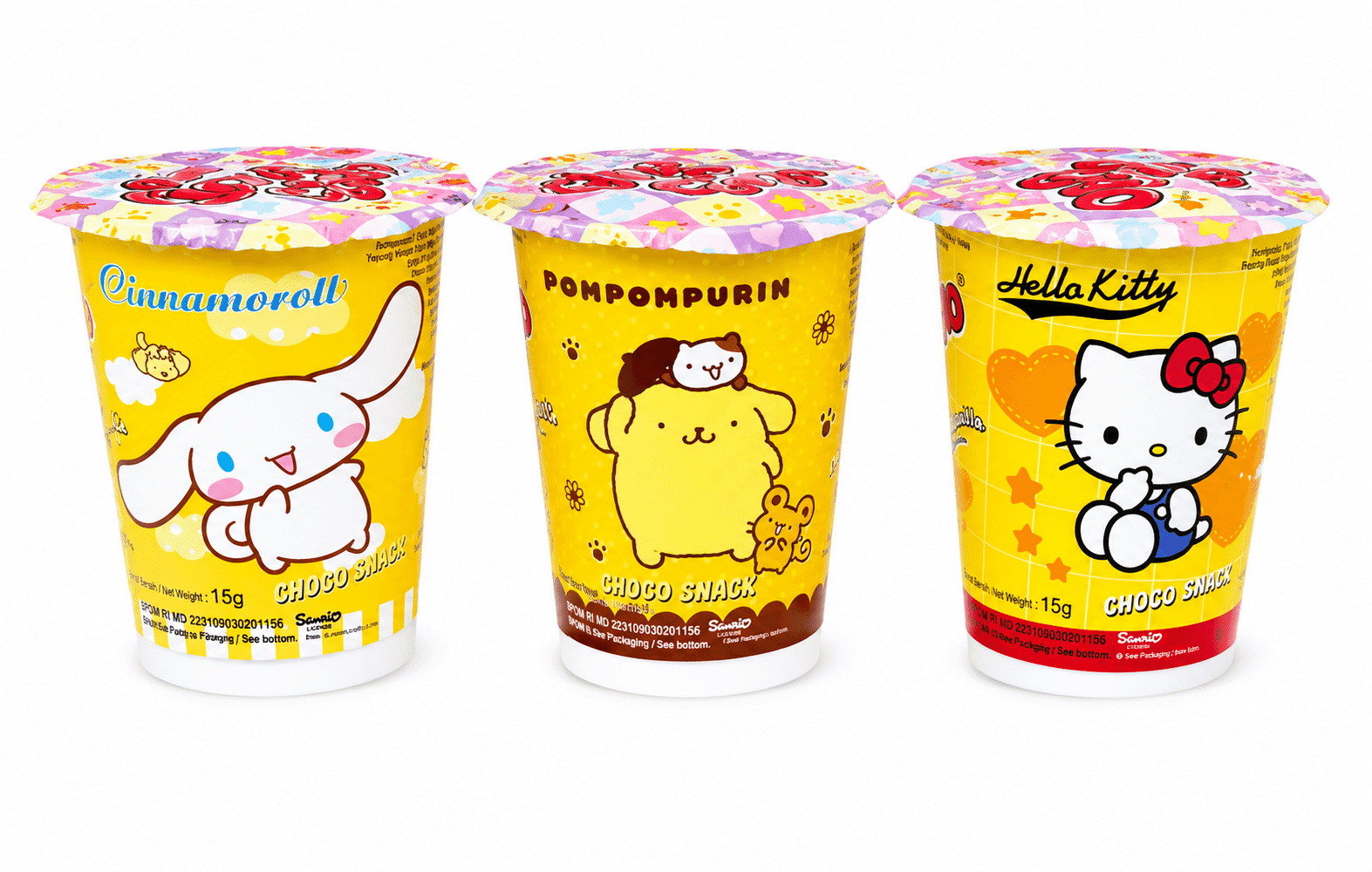 Cho Cho Snack Cokelat Vanilla Sanrio 15 gr – 1