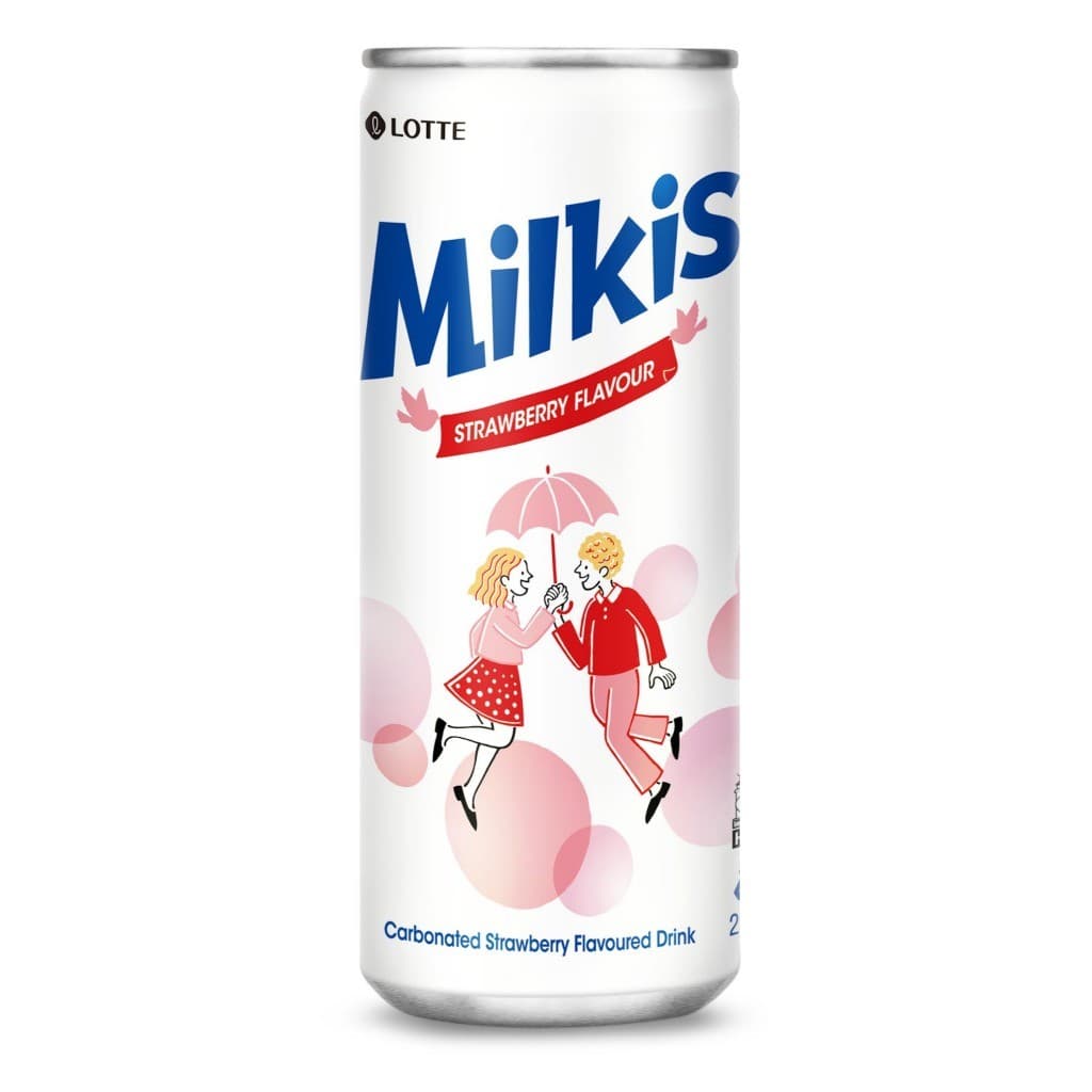 Lotte Milkis Strawberry 250 ml – 1