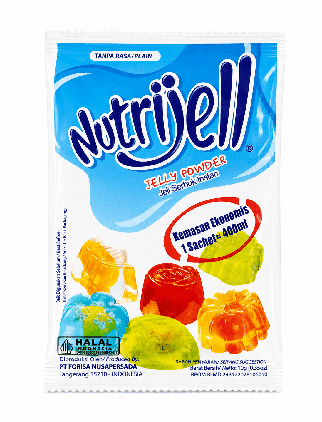 Nutrijell Plain Ekonomis 10 gr – 1