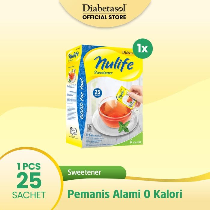 Diabetasol Nulife Sweetener 1,5 gr x 25 Sachet – 1