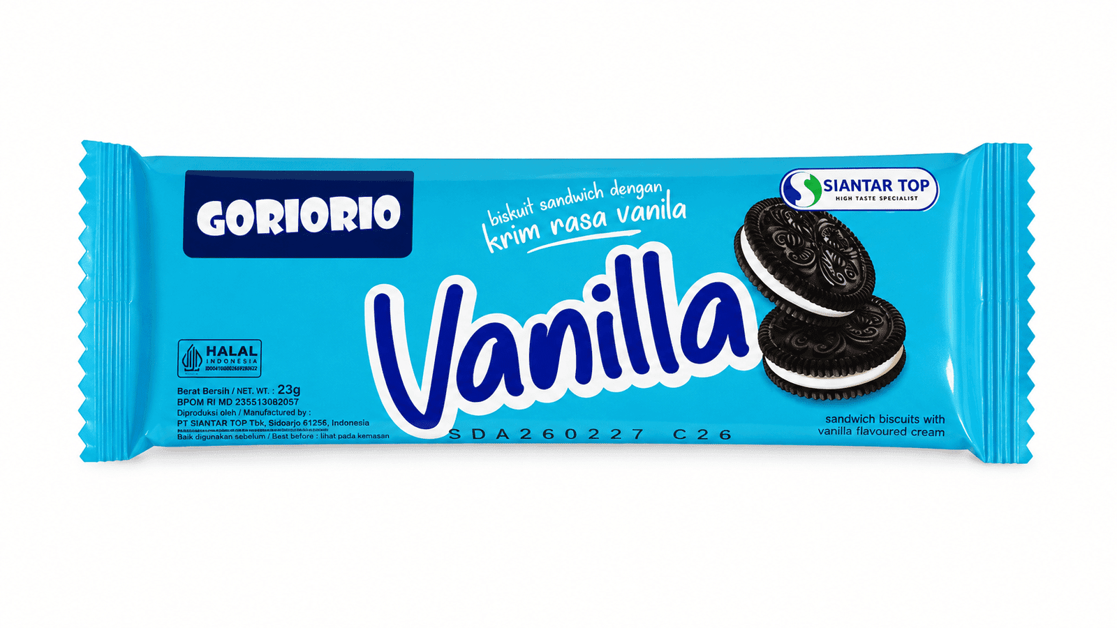 Goriorio Vanila 23 gr – 1