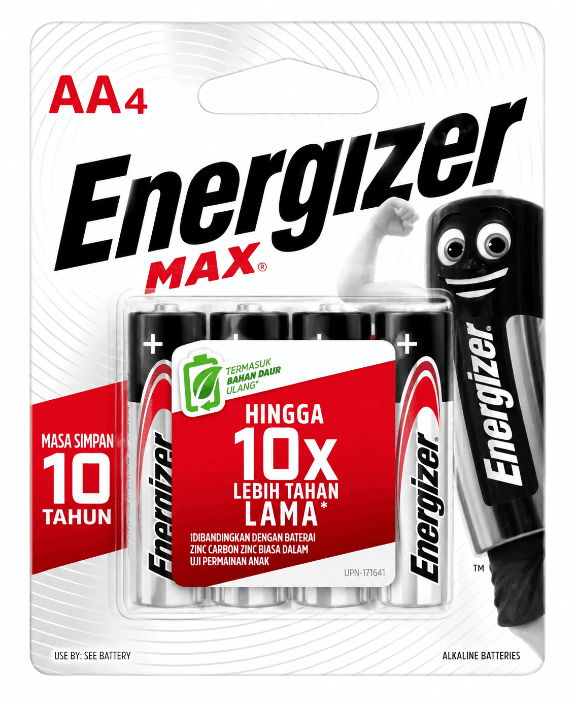 Energizer Max Baterai AA4 E91 4 pcs – 1