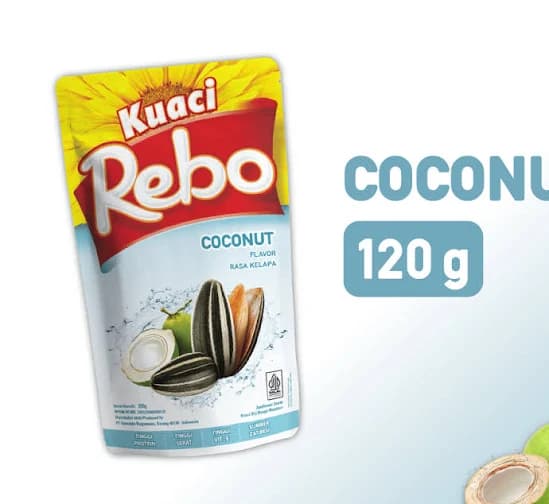 Rebo Kuaci Rasa Kelapa 120 gr – 2