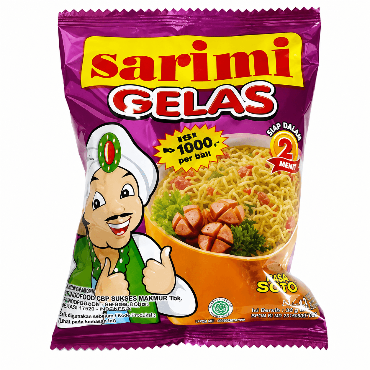 Sarimi Gelas Sosis – 1
