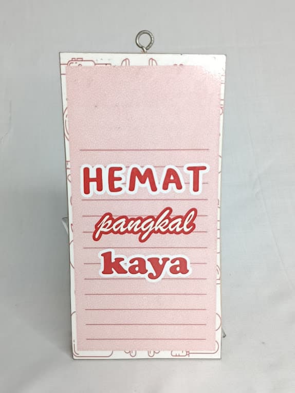 Hiasan Dinding Poster Kayu Quote Classroom 20x10 cm – 1