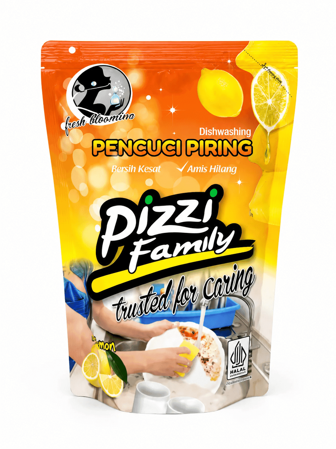 Pizzi Pencuci Piring Lemon Refill 600 ml – 1
