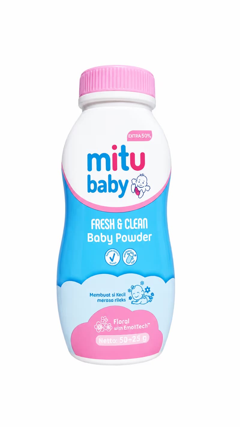 Mitu Powder Fresh & Clean 50 gr +25 gr – 1