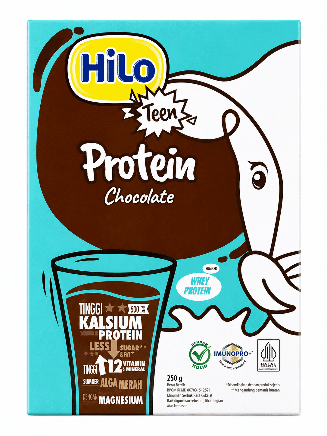 HiLo Teen Cokelat 250 gr – 1