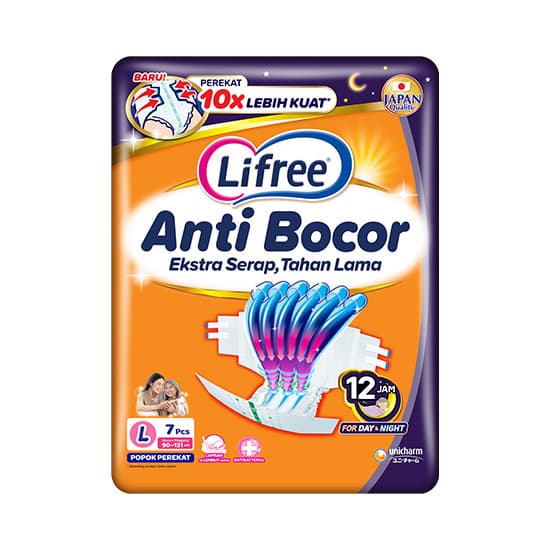 Lifree Popok Perekat Ukuran L Isi 7 pcs – 1