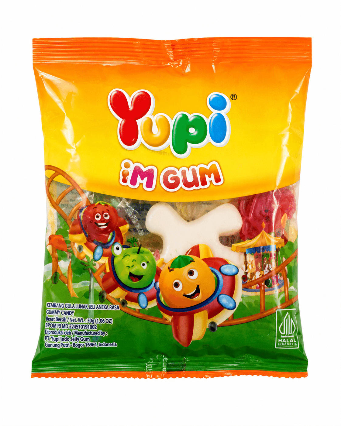 Yupi Permen Jely Fun Gum 45 gr – 1
