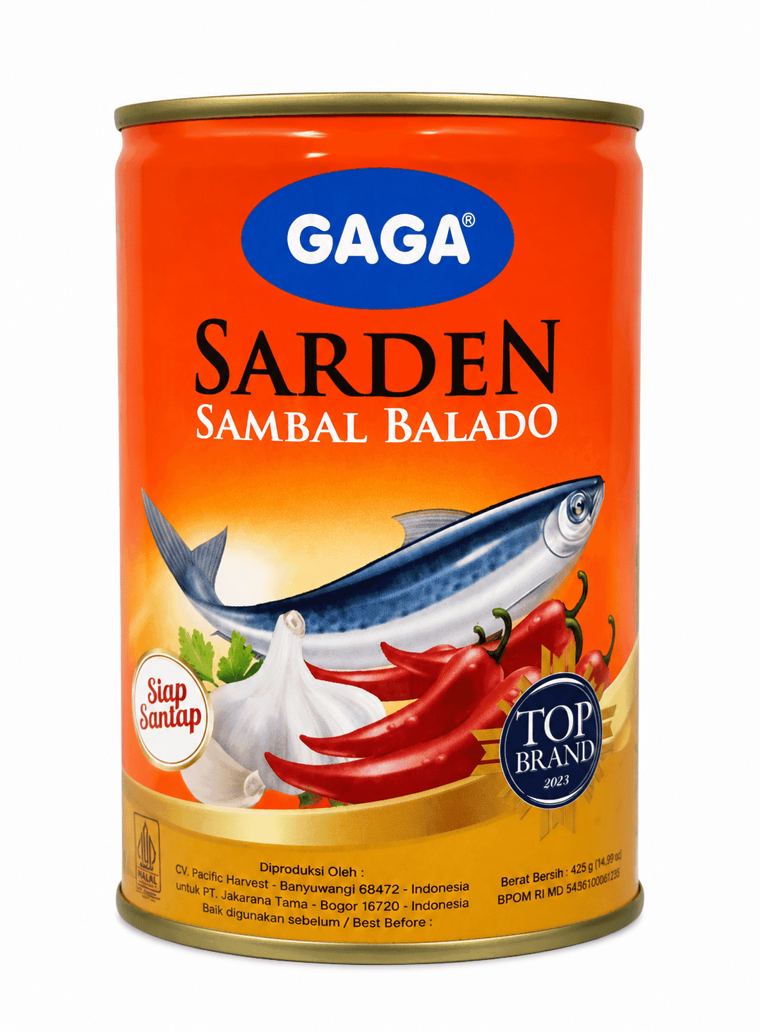 Gaga Sarden Balado 425 gr – 2