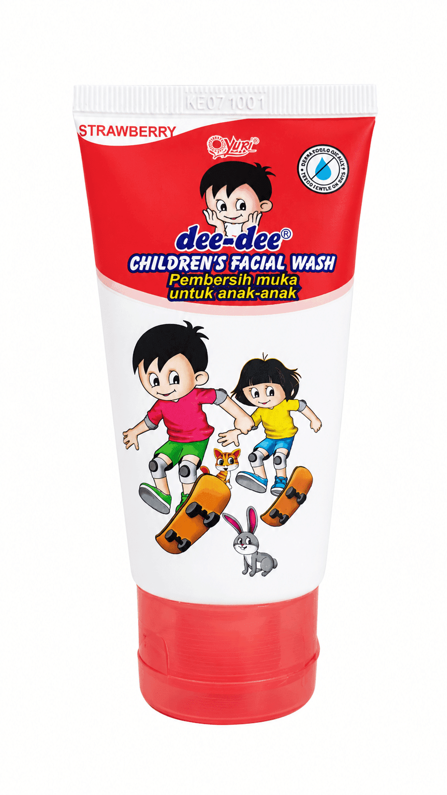 Yuri Dee Facial Wash Strawberry Tube 50 gr – 1