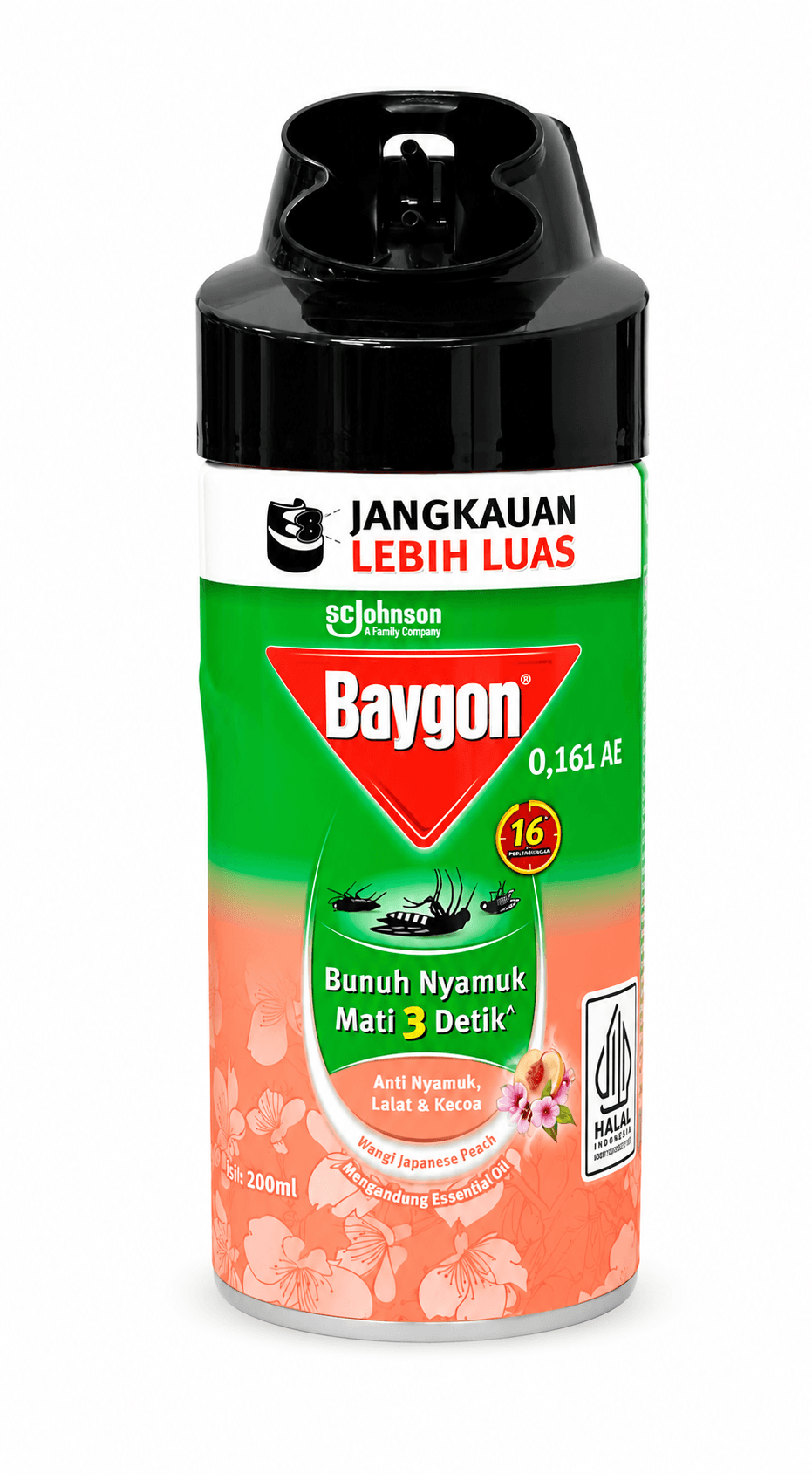Baygon Aerosol Japanese Peach 200 ml – 1