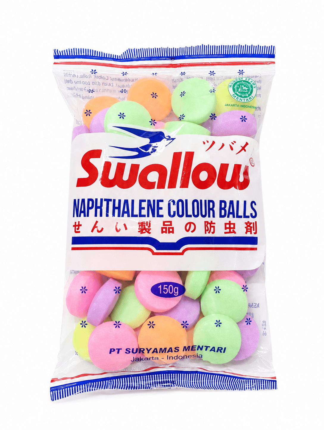 Swallow Kapur Barus Warna 150 gr – 1