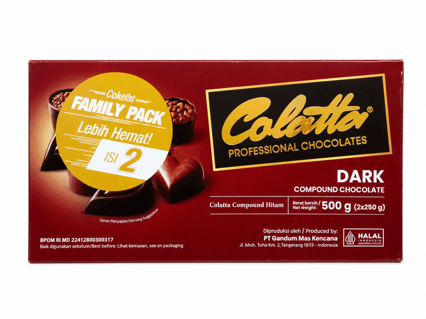 Colatta Compound Dark Family Pack 250 gr – 1